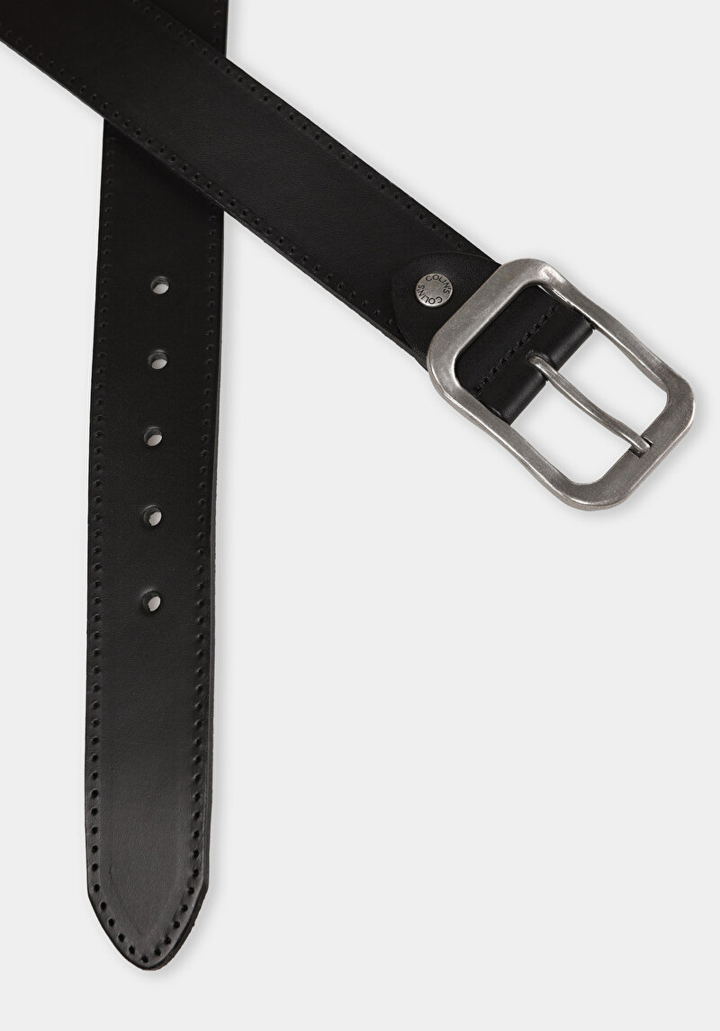 Afișați detalii pentru Curea De Barbati Negru Modern Fit  Cl1076030