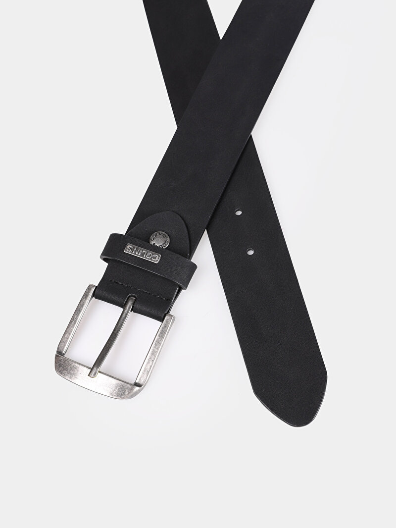 Afișați detalii pentru Curea De Barbati Negru Modern Fit  Cl1076032