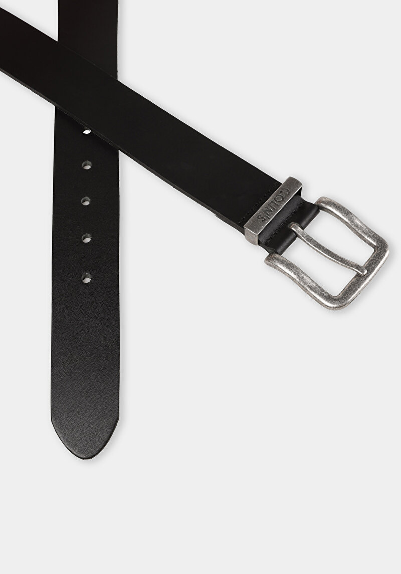 Afișați detalii pentru Curea De Barbati Negru Modern Fit  Cl1076034