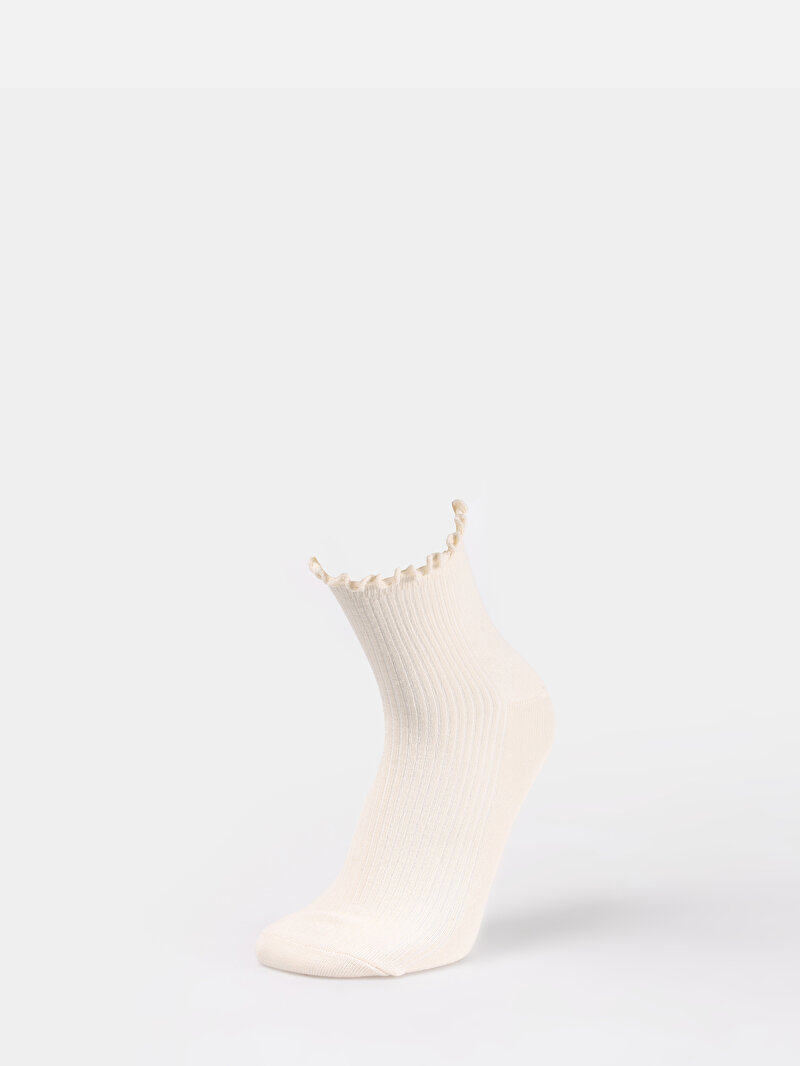 Imagine a Sosete De Dama Bej Modern Fit  Cl1075834