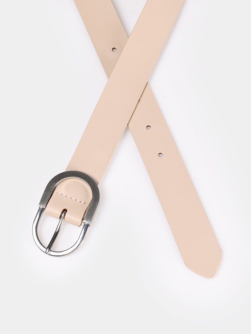 Afișați detalii pentru Curea De Dama Bej Modern Fit  Cl1056230