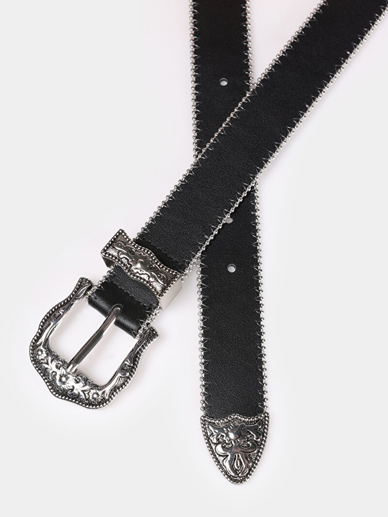 Afișați detalii pentru Curea De Dama Negru Modern Fit  Cl1076134