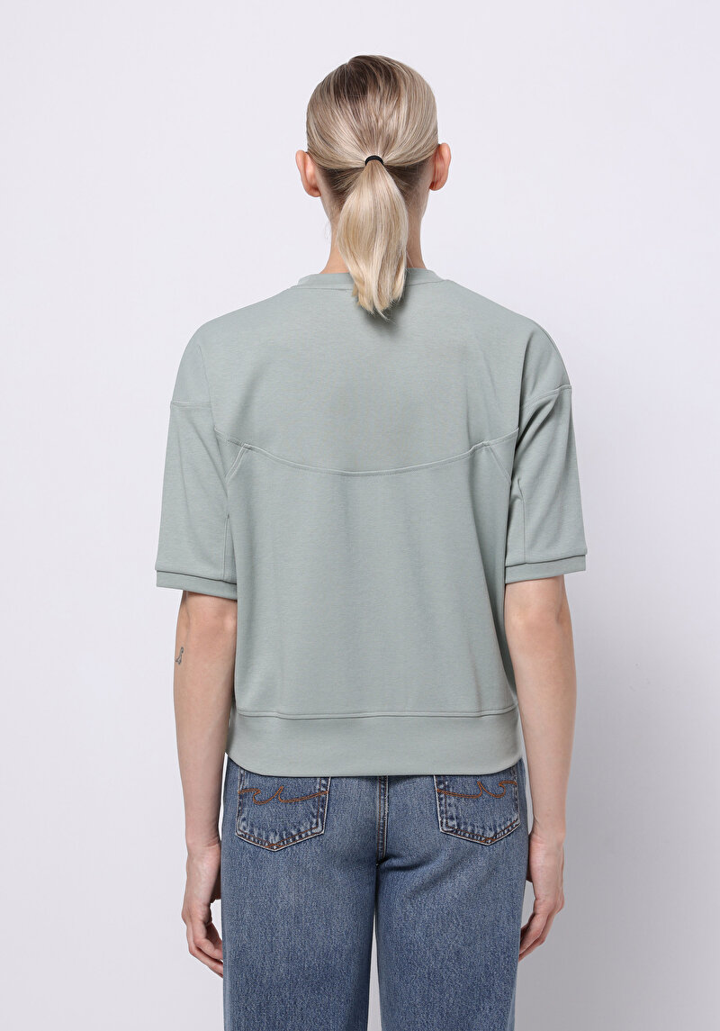 Afișați detalii pentru Hanorac / Bluza De Dama Verde Regular Fit  Cl1075451