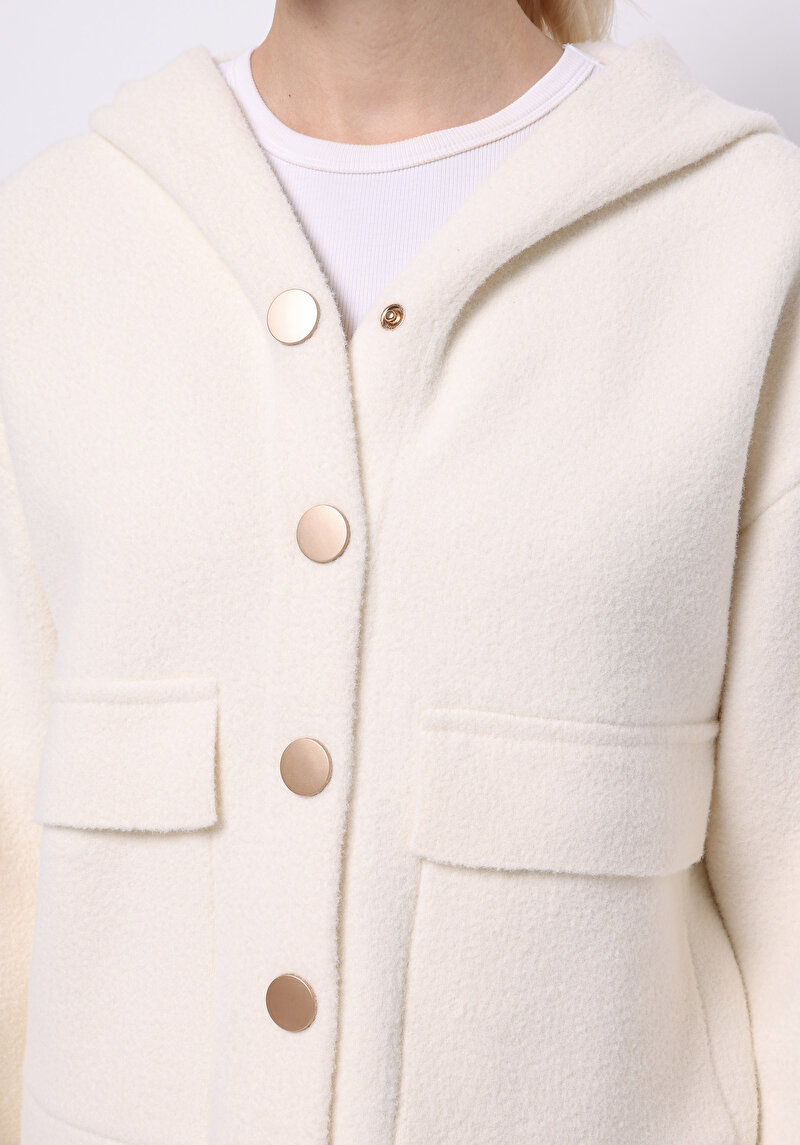 Imagine a Jacheta De Dama Alb Regular Fit Cl1075529