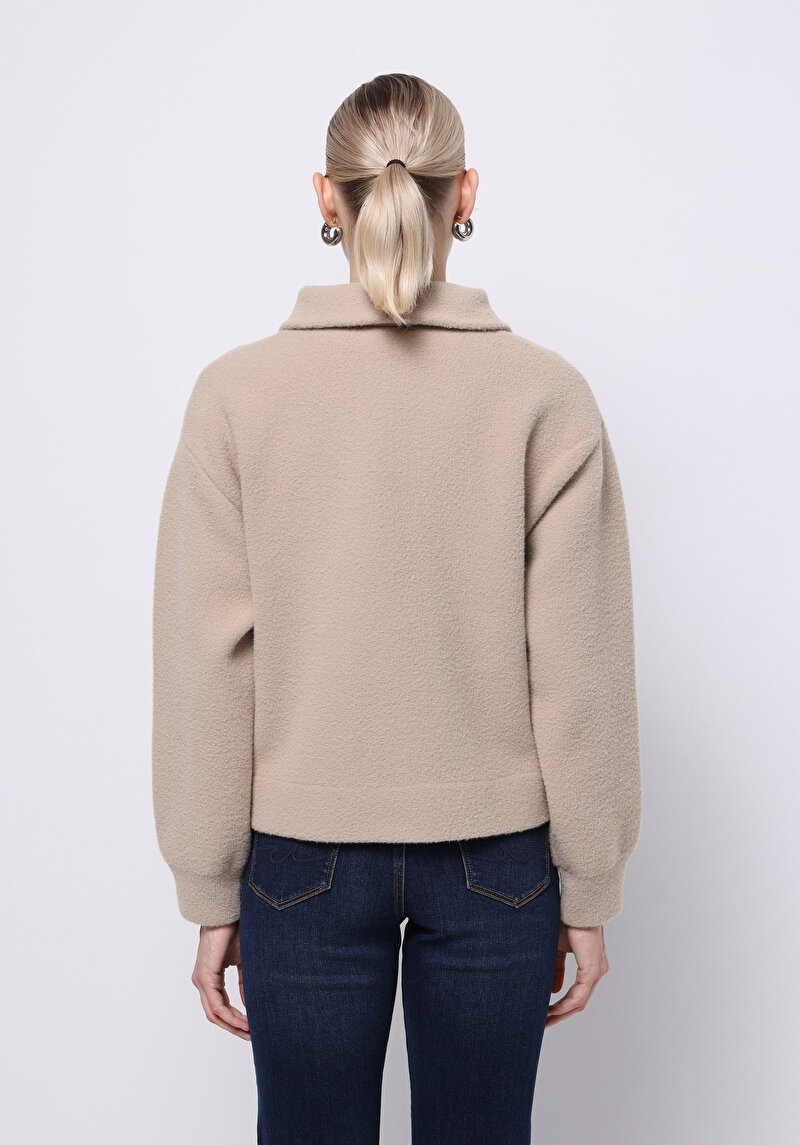 Imagine a Jacheta De Dama Bej Regular Fit Cl1076073