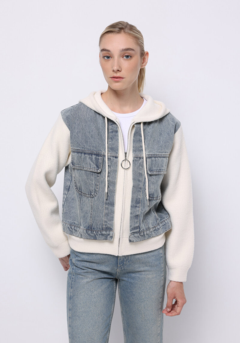 Imagine a Jacheta De Dama Alb Regular Fit  Cl1076353
