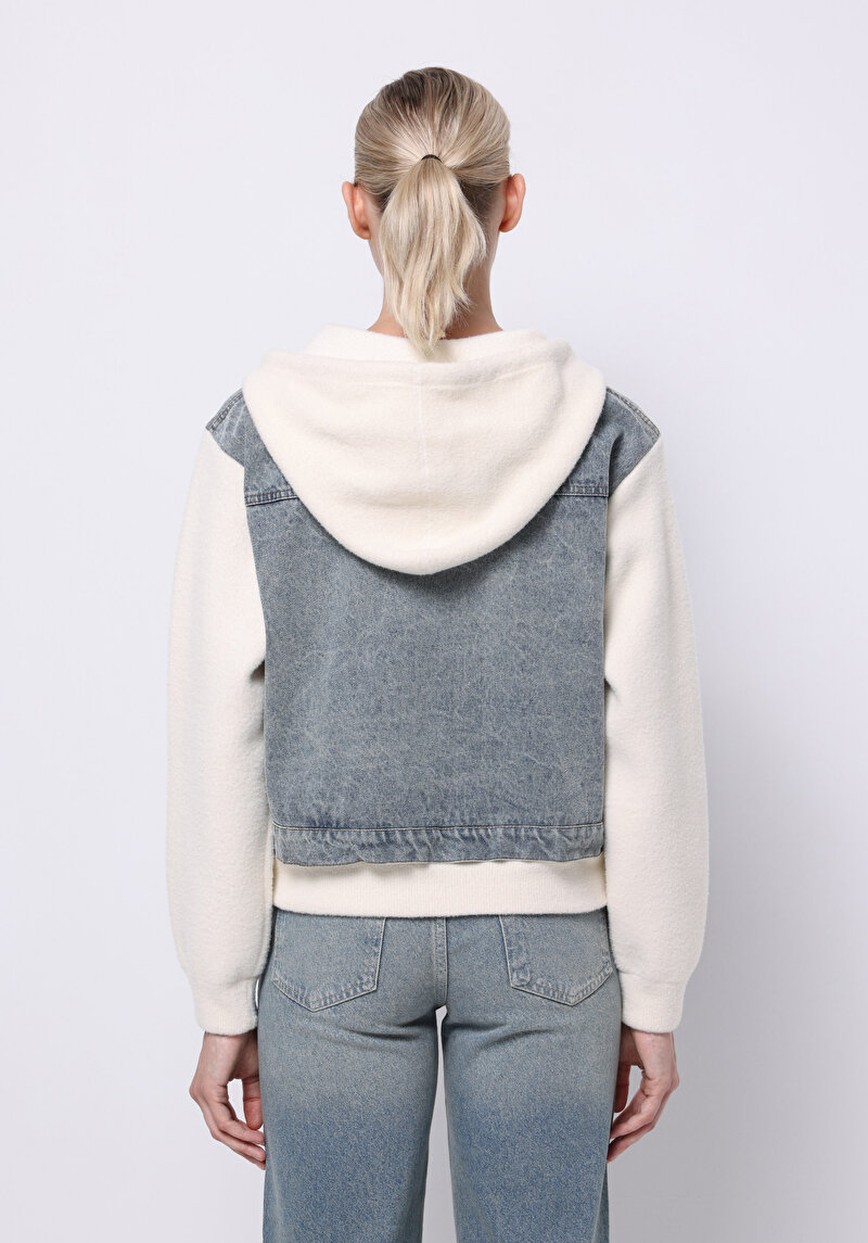 Afișați detalii pentru Jacheta De Dama Alb Regular Fit  Cl1076353