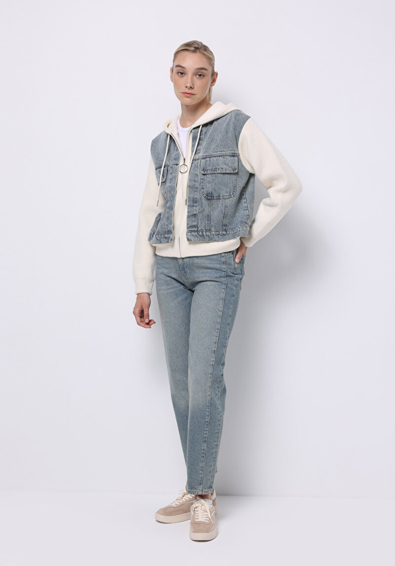 Imagine a Jacheta De Dama Alb Regular Fit Cl1076353