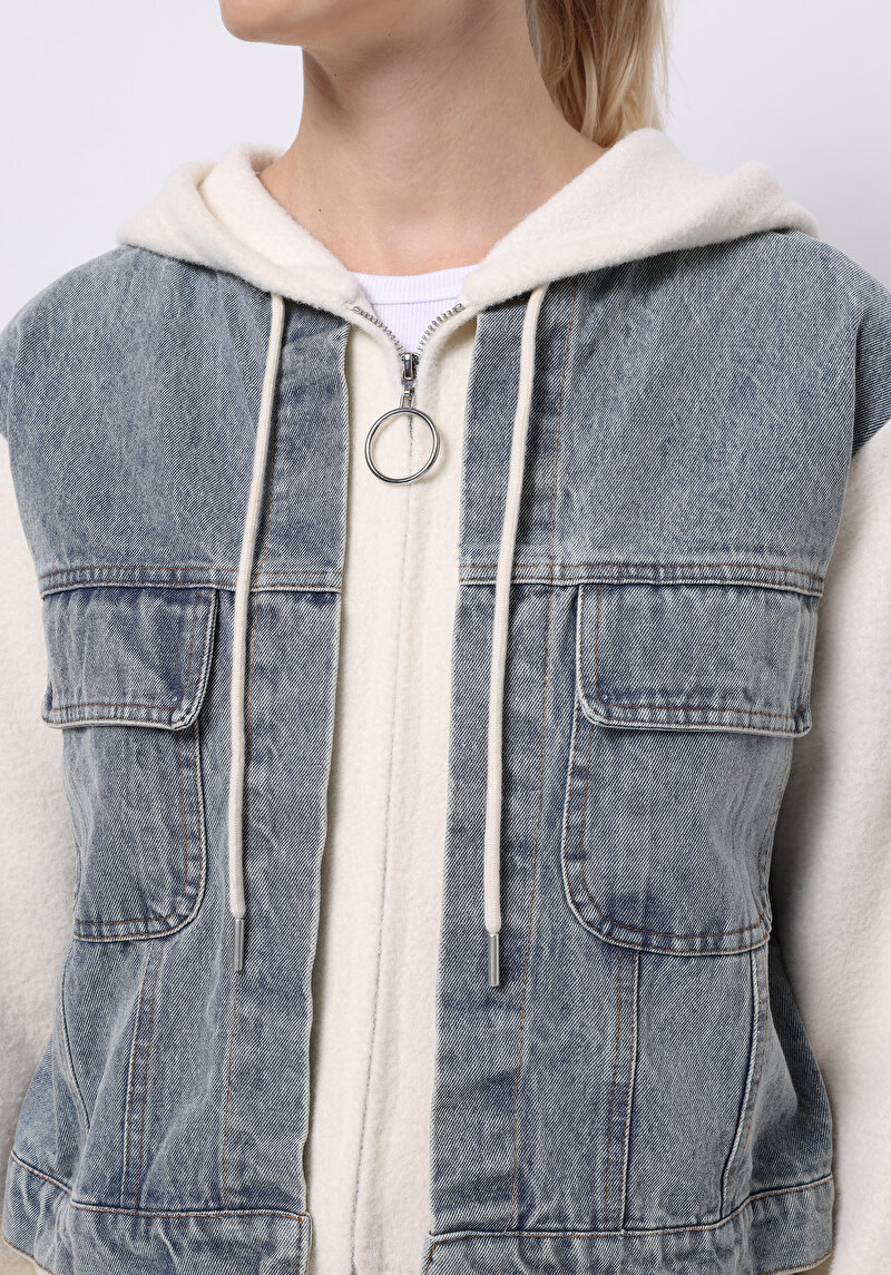 Imagine a Jacheta De Dama Alb Regular Fit Cl1076353