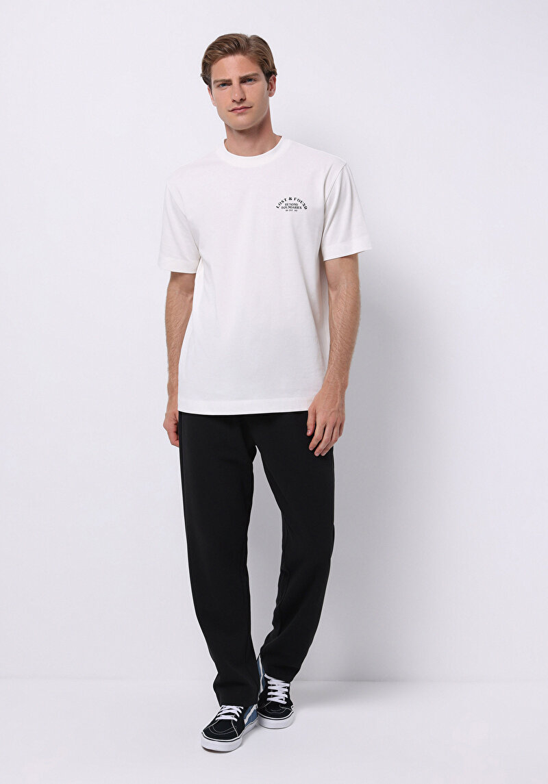 Afișați detalii pentru Pantaloni De Trening De Barbati Negru Regular Fit  Cl1075314