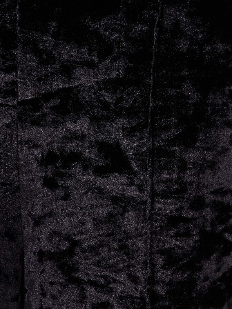 Afișați detalii pentru Slim Fit Boat Collar Tricou Negru Cu Mânecă Lungă Pentru Femei