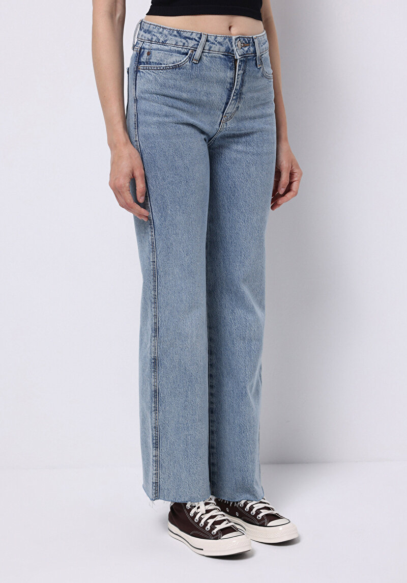 Afișați detalii pentru Pantaloni De Dama Albastru Inchis Regular Fit 793 Monica Cl1075980