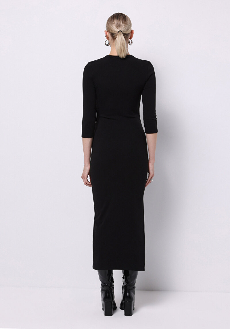 Imagine a Rochie De Dama Negru Slim Fit Cl1076177