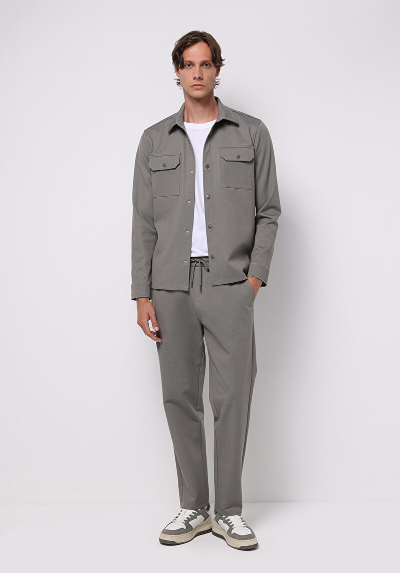 Imagine a Pantaloni De Trening De Barbati Maro Regular Fit  Cl1075371