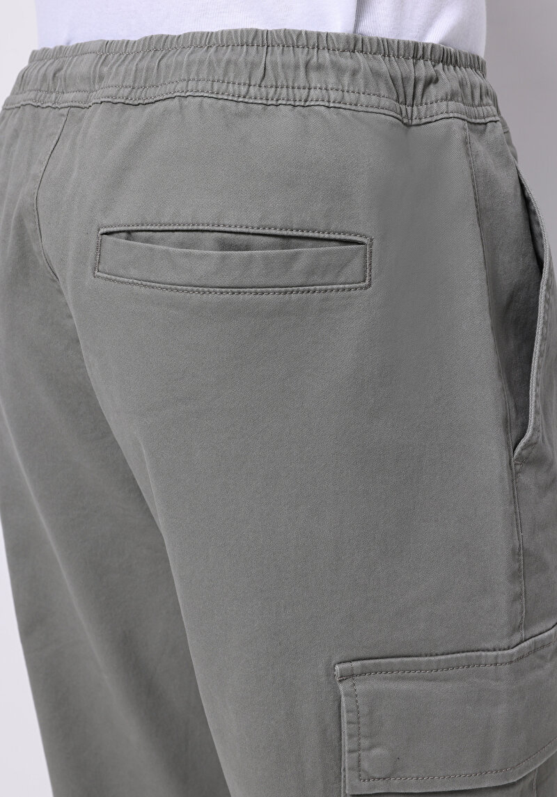 Afișați detalii pentru Pantaloni De Barbati Verde Cargo Fit  Cl1075639