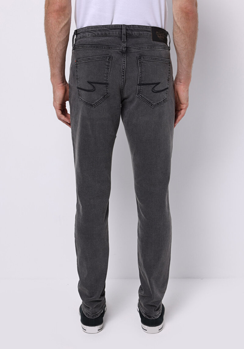 Afișați detalii pentru Pantaloni De Barbati Negru Slim Fit 041 Danny Cl1075982