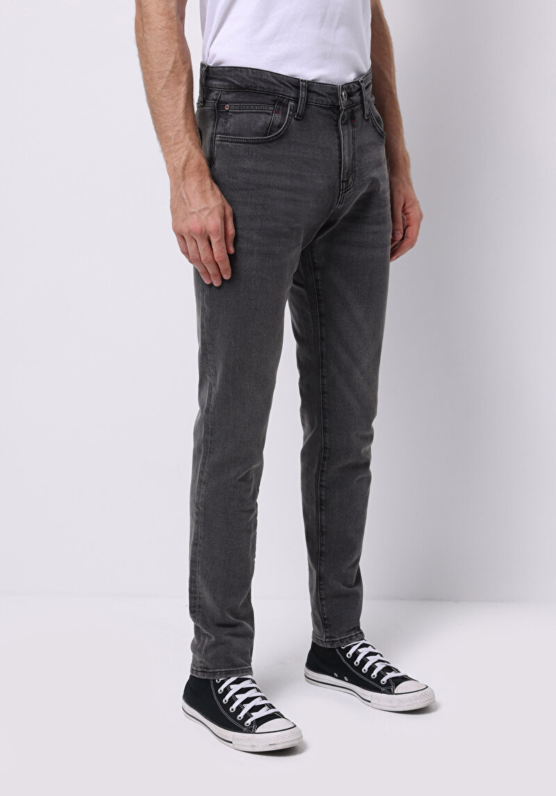Imagine a Pantaloni De Barbati Negru Slim Fit 041 Danny Cl1075982
