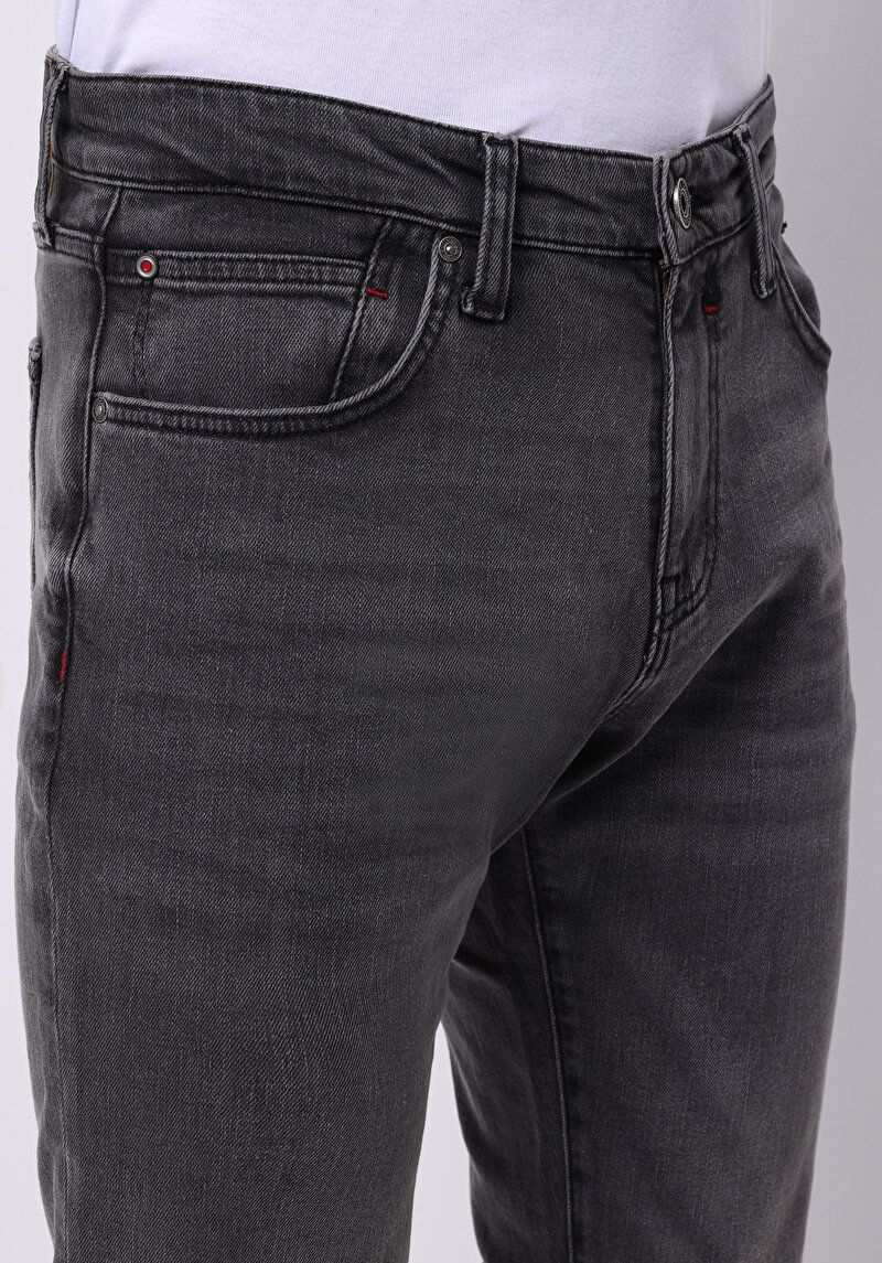 Afișați detalii pentru Pantaloni De Barbati Negru Slim Fit 041 Danny Cl1075982