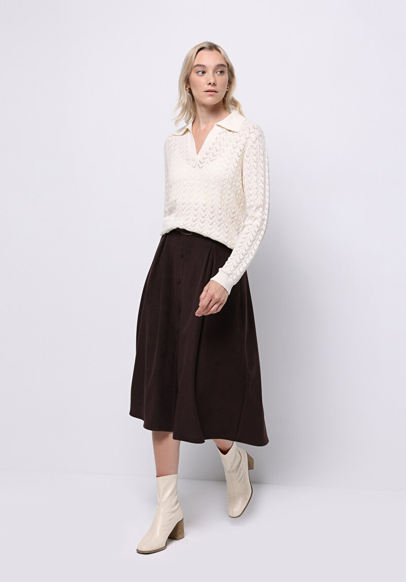 Imagine a Fusta De Dama Maro Midi  Cl1075580