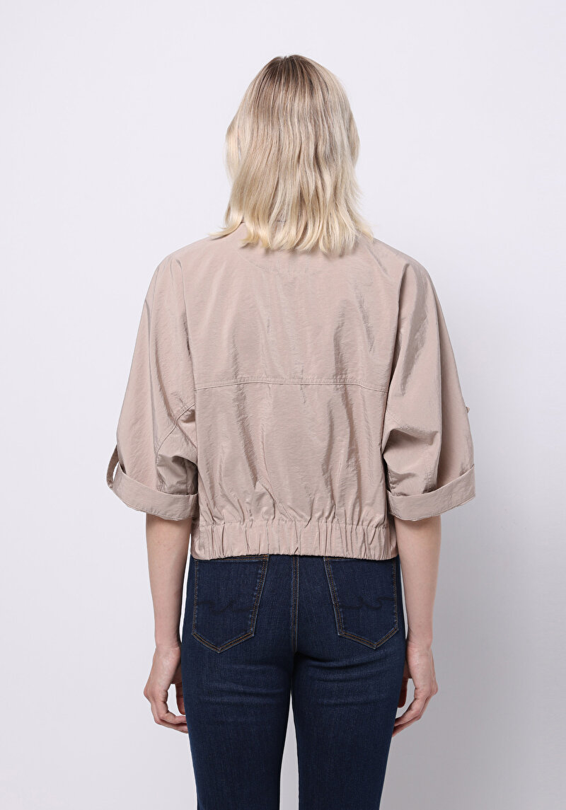 Imagine a Jacheta De Dama Bej Regular Fit Cl1075655