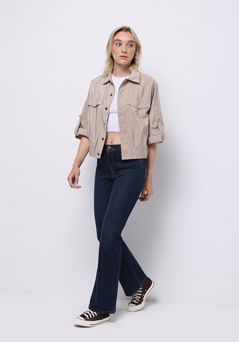 Imagine a Jacheta De Dama Bej Regular Fit Cl1075655