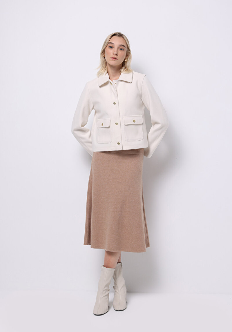 Imagine a Jacheta De Dama Alb Regular Fit Cl1075710