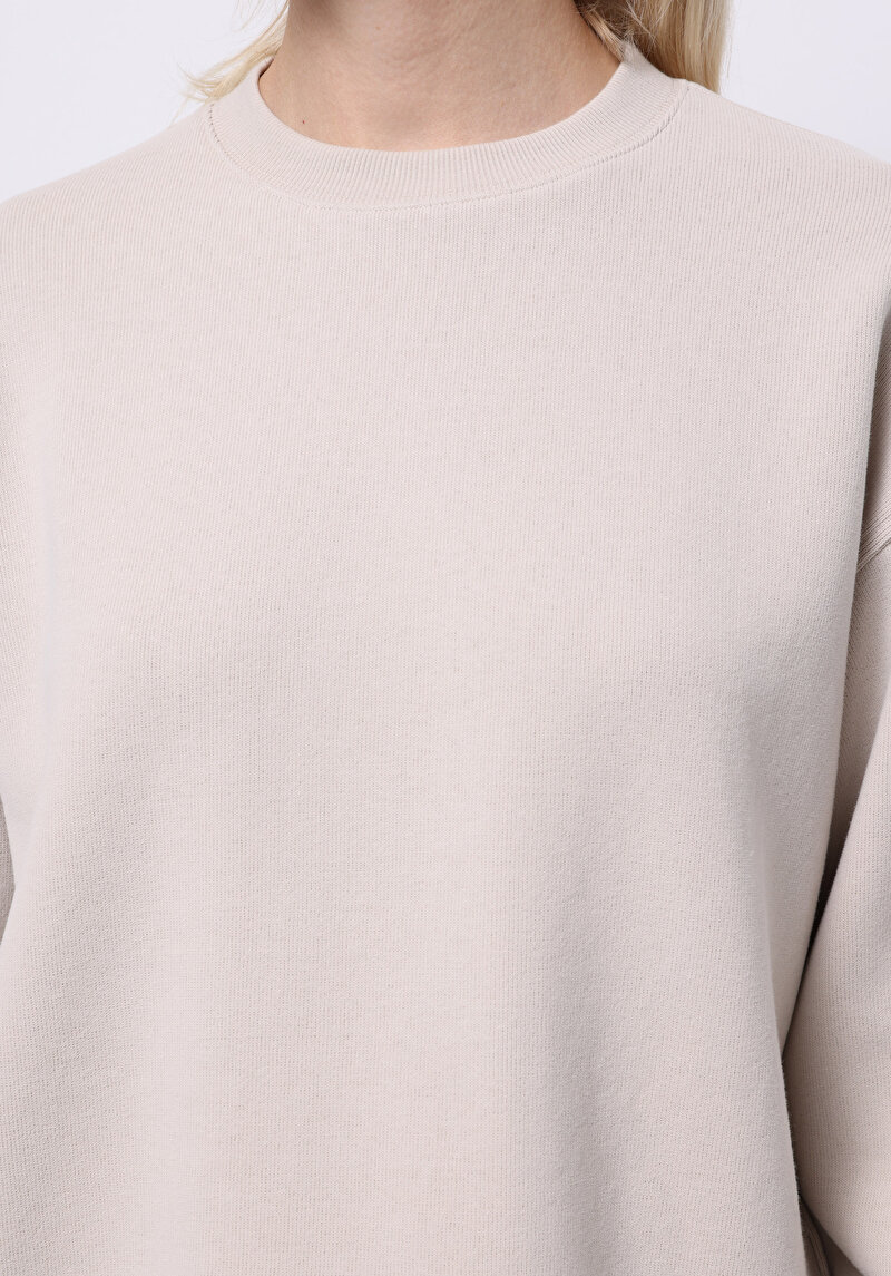 Afișați detalii pentru Hanorac / Bluza De Dama Bej Regular Fit  Cl1076453