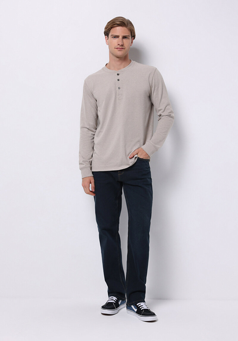 Imagine a Tricou Cu Maneca Lunga De Barbati Slim Fit Cl1065875