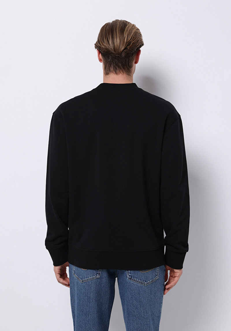 Imagine a Hanorac / Bluza De Barbati Negru Comfort Fit Cl1075757