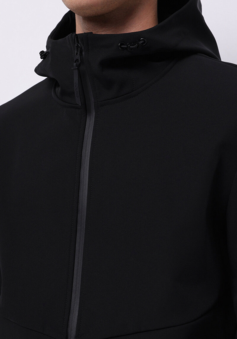 Afișați detalii pentru Jacheta De Ploaıe De Barbati Negru Slim Fit  Cl1076148