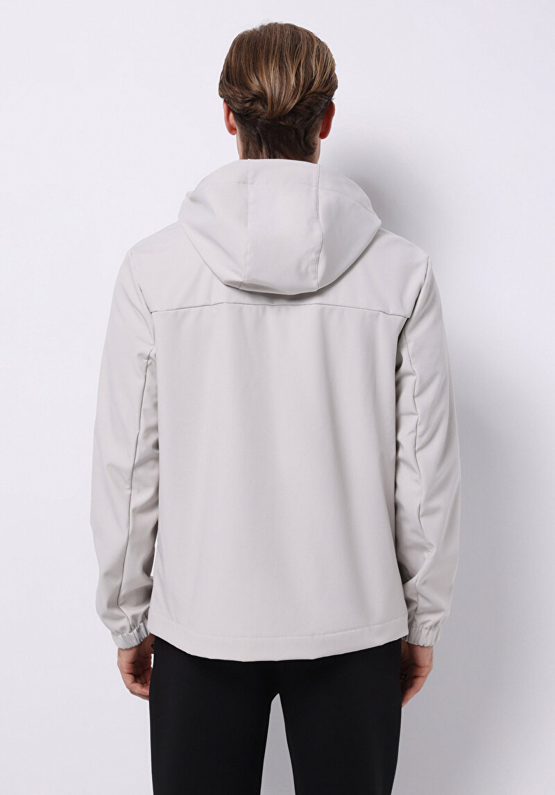 Afișați detalii pentru Jacheta De Ploaıe De Barbati Alb Slim Fit  Cl1076148