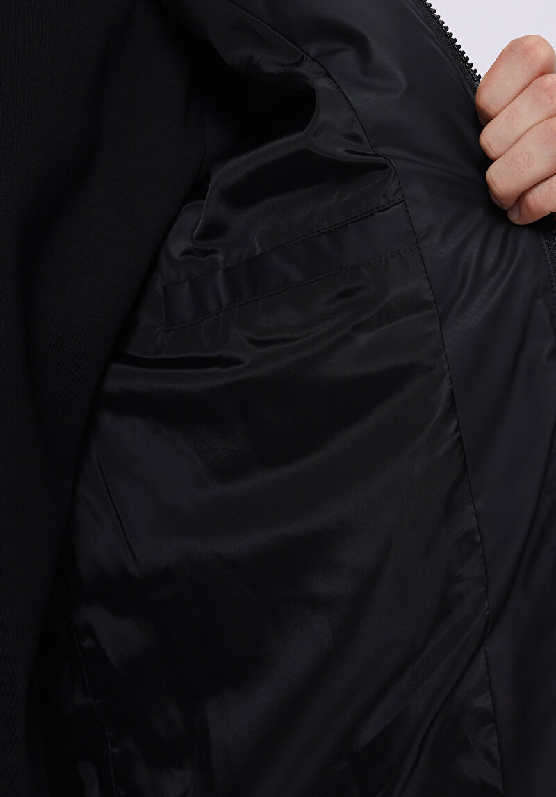 Afișați detalii pentru Jacheta De Barbati Negru Regular Fit  Cl1076201