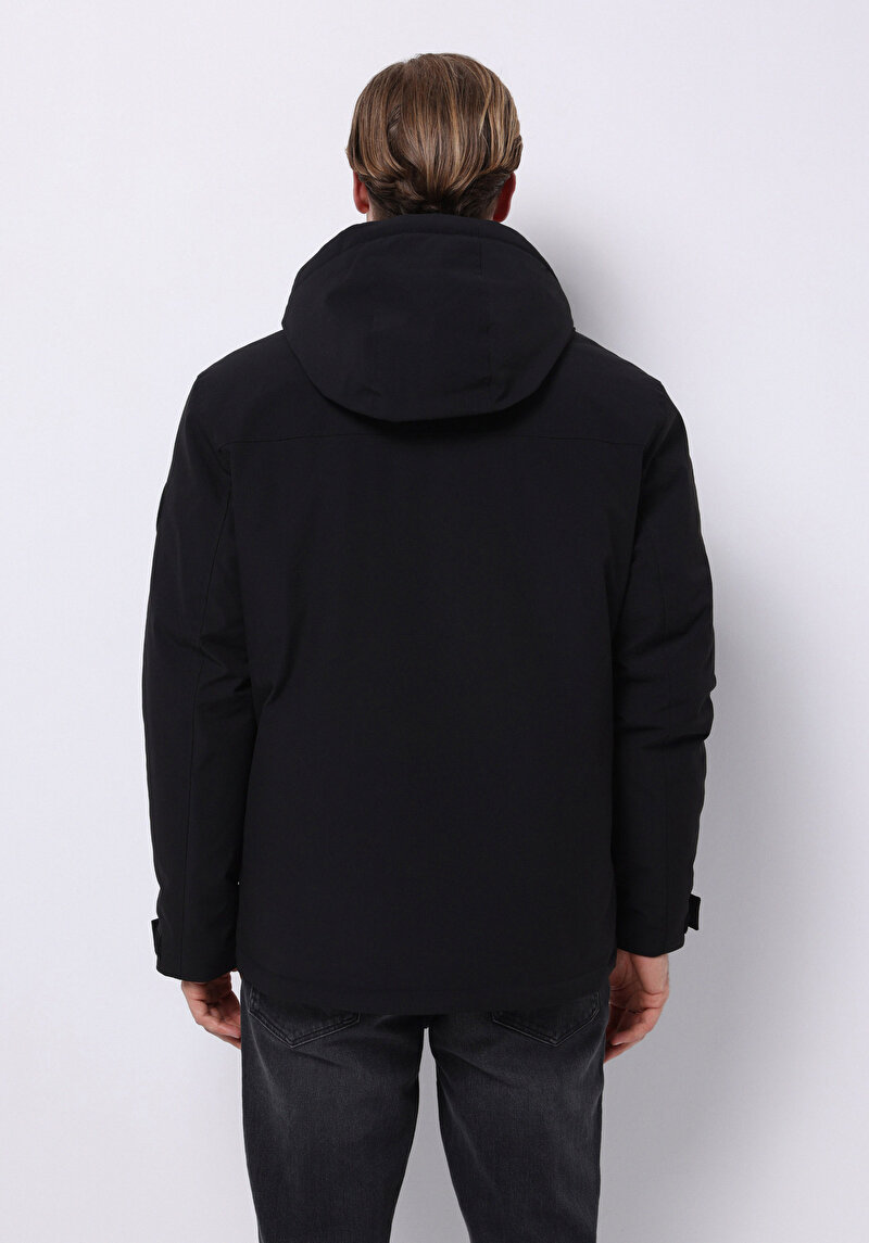 Imagine a Jacheta De Barbati Negru Regular Fit Cl1076382