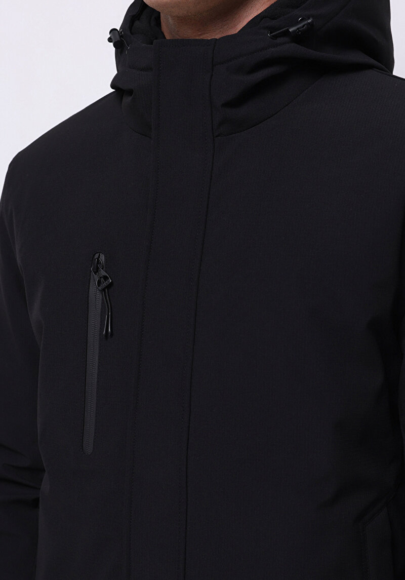 Imagine a Jacheta De Barbati Negru Regular Fit Cl1076382