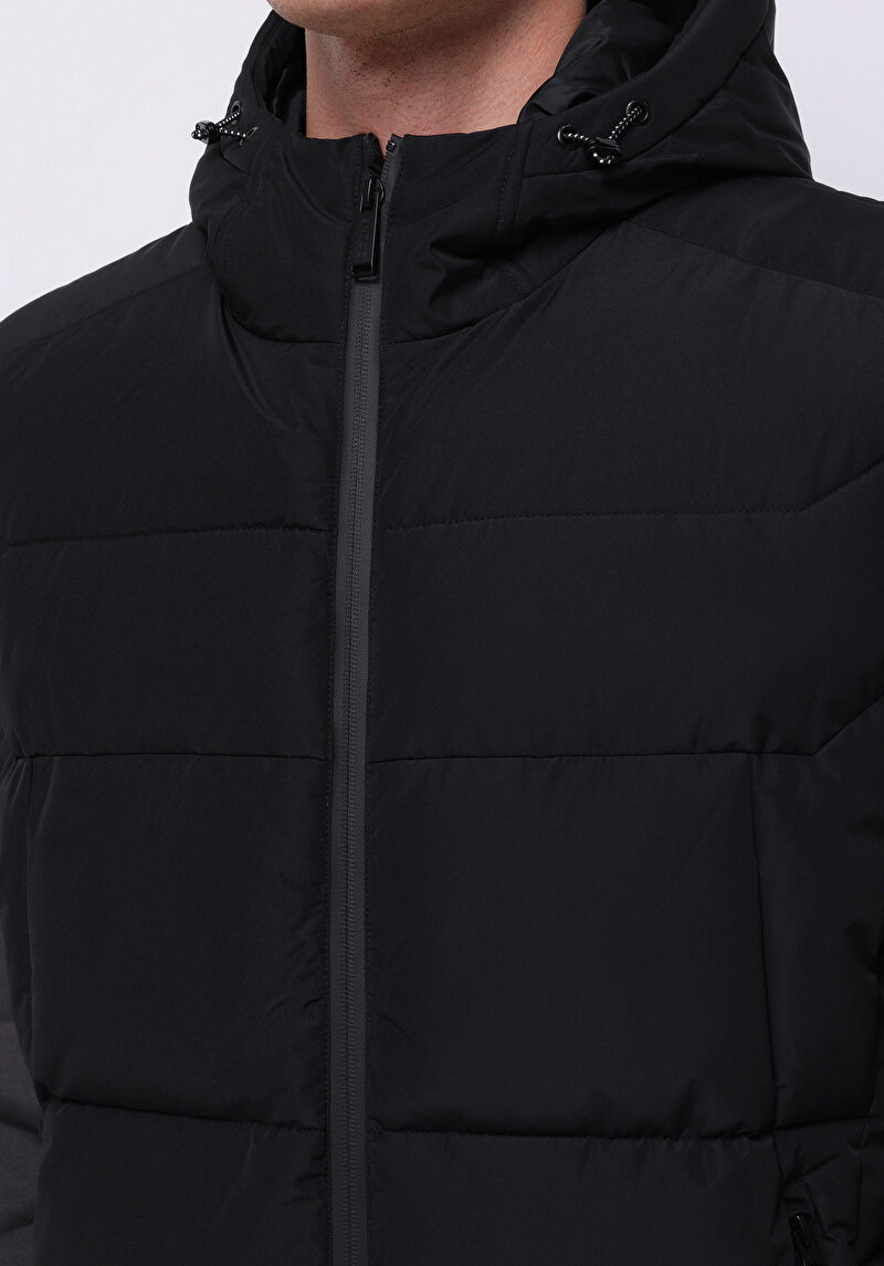 Afișați detalii pentru Vesta De Barbati Negru Slim Fit  Cl1076538