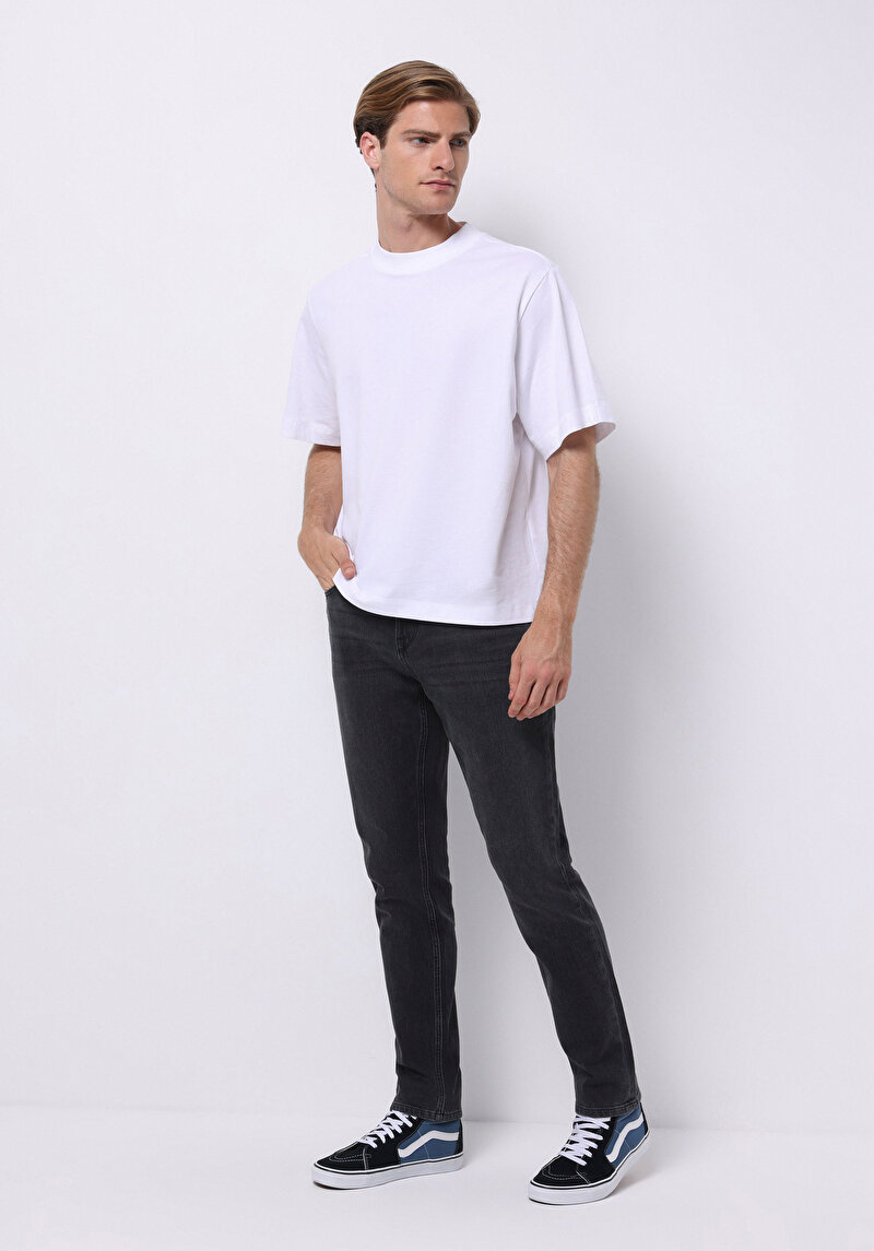 Afișați detalii pentru Pantaloni De Barbati Negru Regular Fit 067 Jack Cl1076877