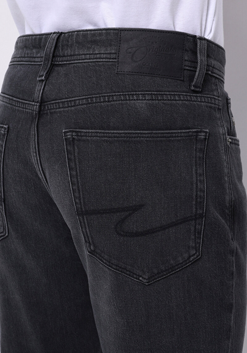 Afișați detalii pentru Pantaloni De Barbati Negru Regular Fit 067 Jack Cl1076877