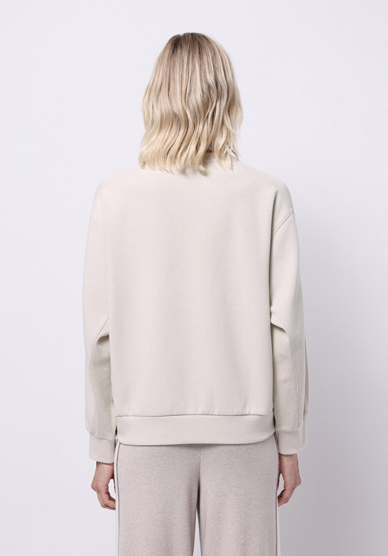 Afișați detalii pentru Hanorac / Bluza De Dama Bej Regular Fit  Cl1076150