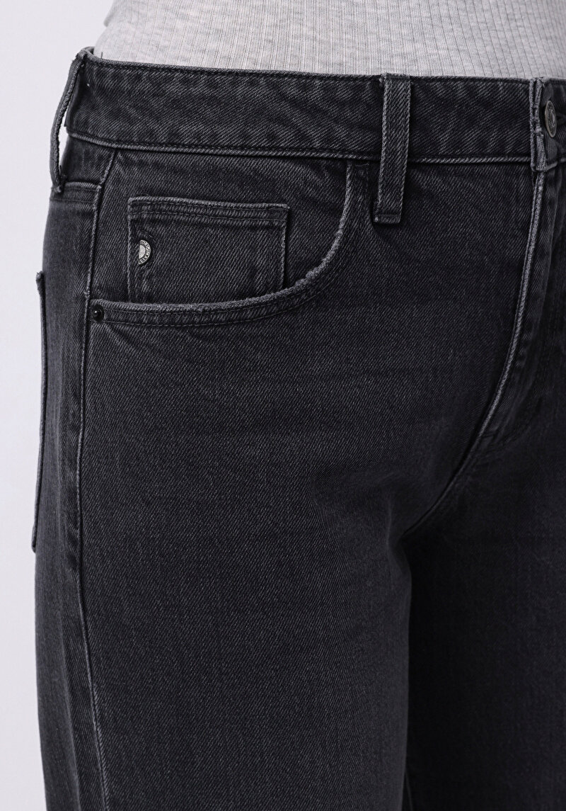 Afișați detalii pentru Pantaloni De Dama Negru Straight Fit  Cl1076566