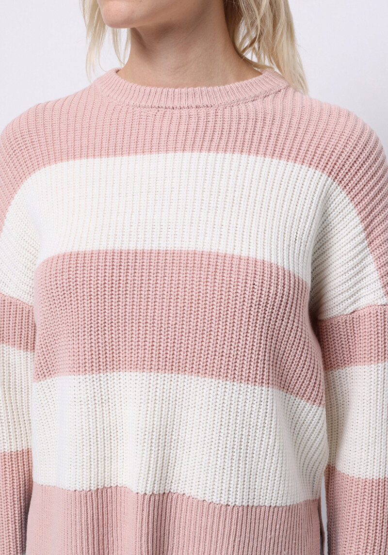 Imagine a Pulover De Dama Roz Regular Fit Cl1076812