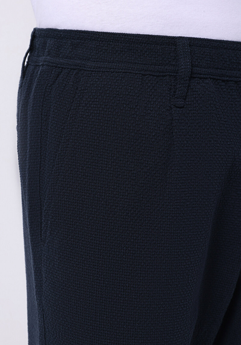 Afișați detalii pentru Pantaloni De Barbati Albastru Marin Regular Fit  Cl1075242