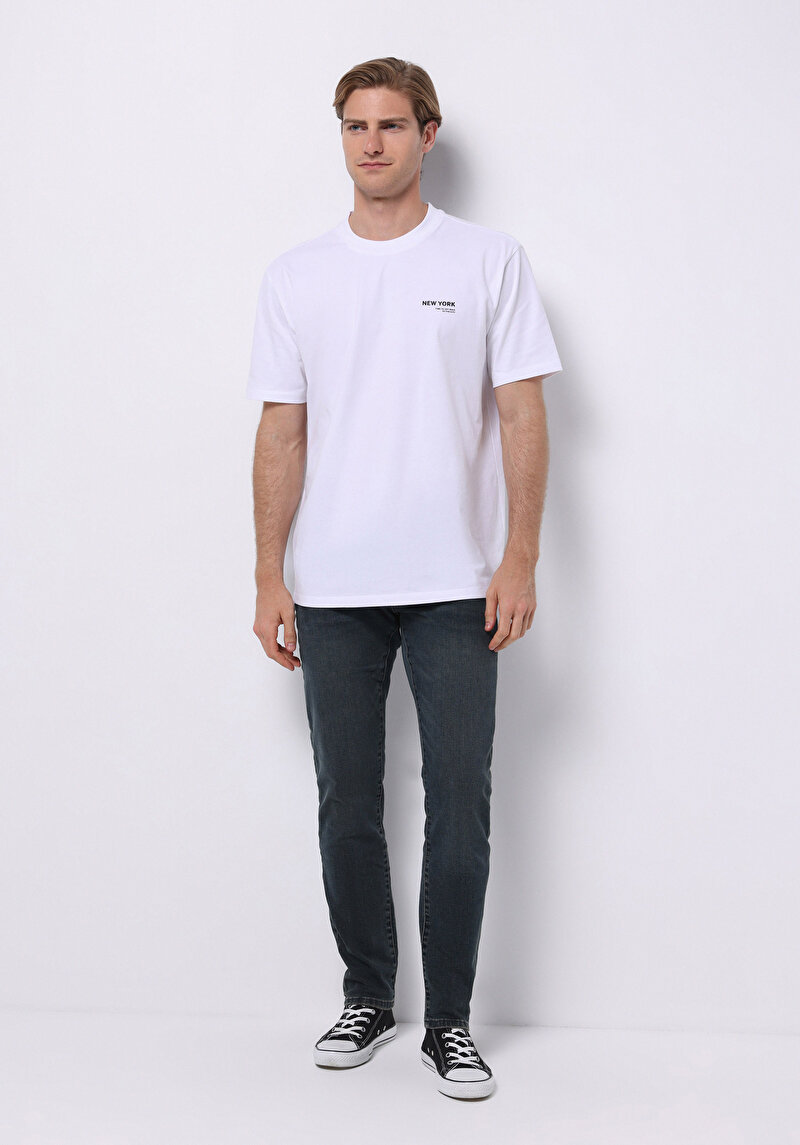 Afișați detalii pentru Pantaloni De Barbati Verde Slim Fit 041 Danny Cl1075985