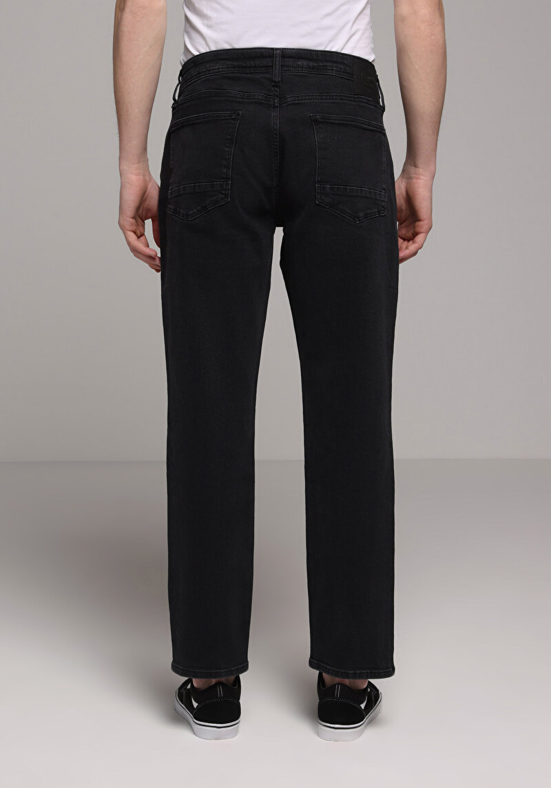 Imagine a Pantaloni De Barbati Negru Regular Fit 067 Jack Cl1076021