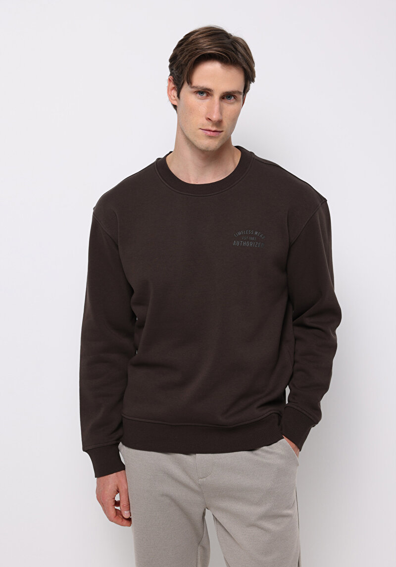 Imagine a Hanorac / Bluza De Barbati Maro Comfort Fit  Cl1076882