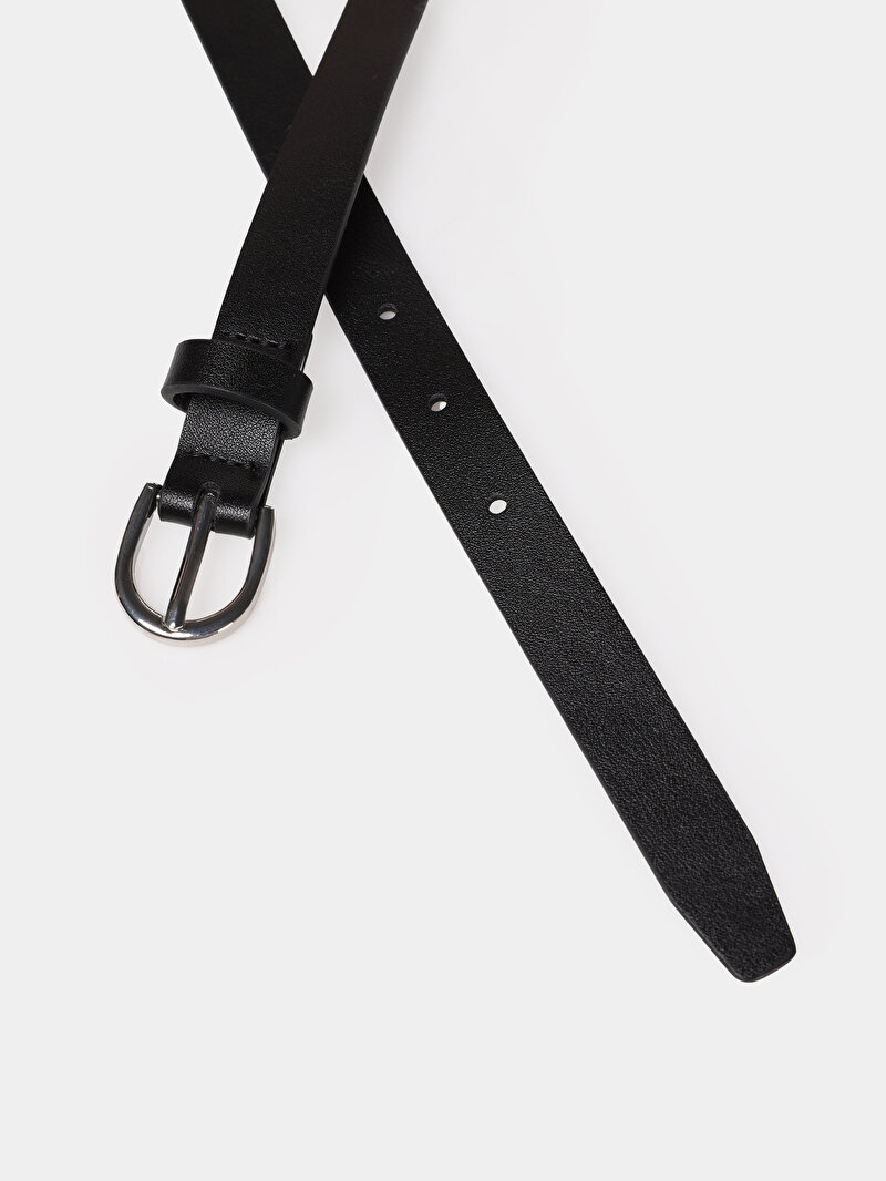 Afișați detalii pentru Curea De Dama Negru Modern Fit  Cl1076136