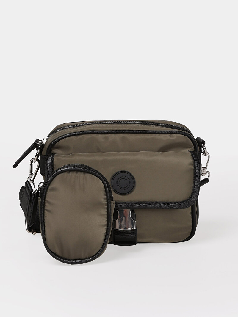 Imagine a Geanta De Barbati Kaki Modern Fit Cl1075928