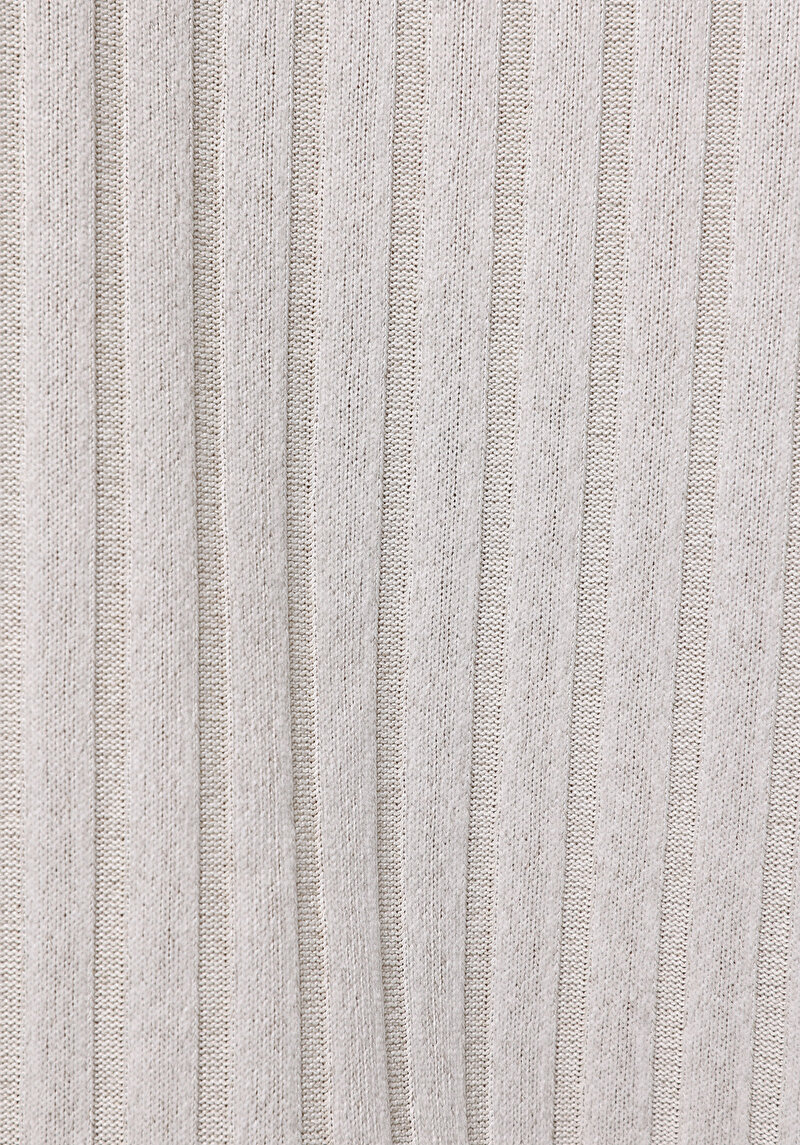 Afișați detalii pentru Pulover Cu Mâneci Scurte De Dama Ecru Regular Fit  Cl1075546