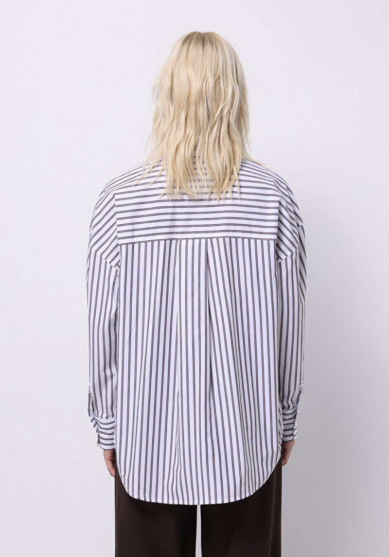 Imagine a Camasa Cu Maneca Lunga De Dama Mov Relax Fit Cl1075562