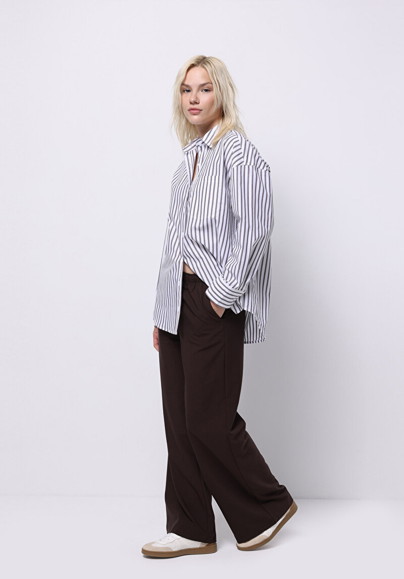 Imagine a Pantaloni De Dama Maro Regular Fit Cl1075609