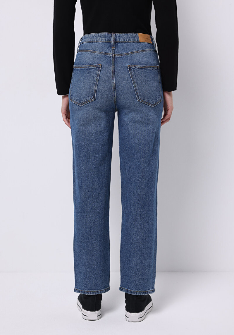 Imagine a Pantaloni De Dama Negru Straight Fit 884 Lauren Cl1076563